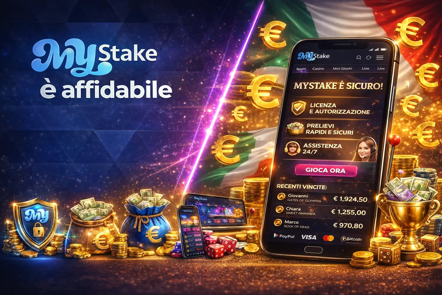 Mystake è affidabile? Analisi sicurezza